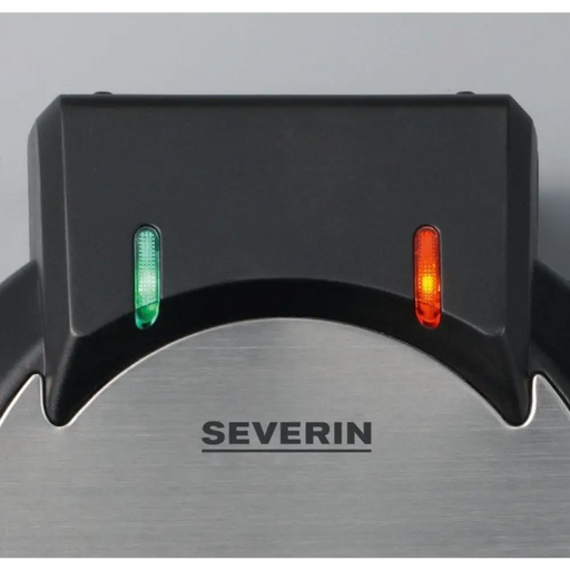 Гофретник Severin WA 2103 4 вафли 1200 W Черен Сребрист