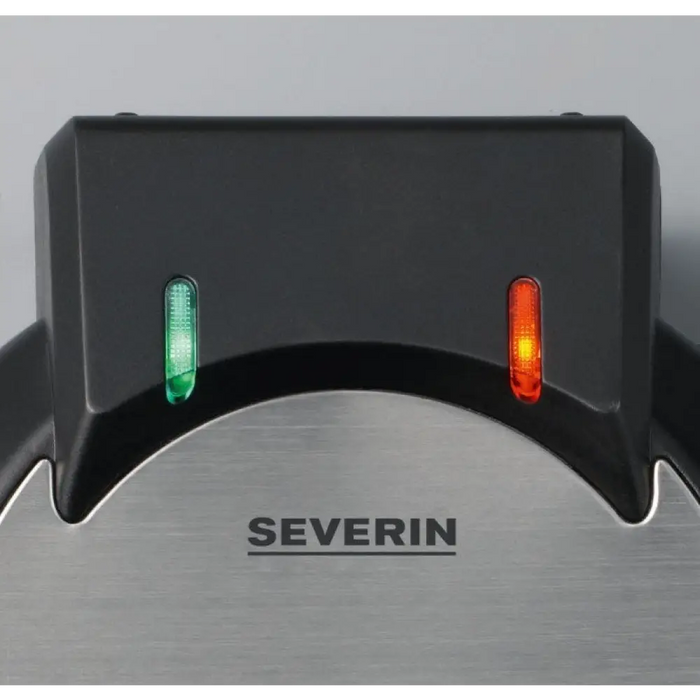 Гофретник Severin WA 2103 4 вафли 1200 W Черен Сребрист