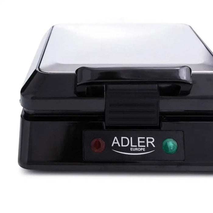 Гофретник Adler AD 3036 4 вафли Черен,Сив 1500 W