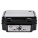Гофретник Adler AD 3083 4 вафли 1800 W Черен Сребрист