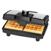 Гофретник Clatronic WA 3606 2 гофрети Черен Неръждаема