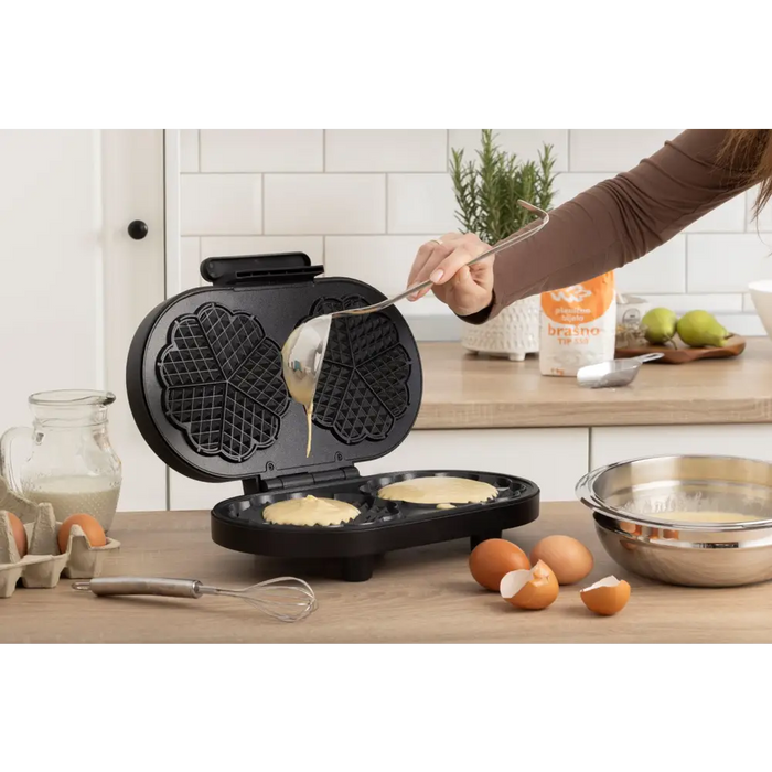 Гофретник GORENJE WM1200B черен 1200 W