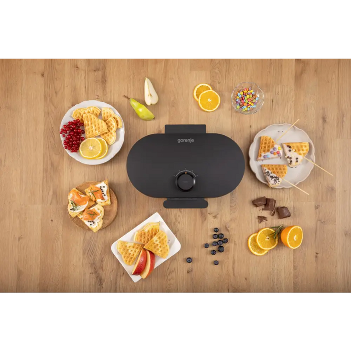 Гофретник GORENJE WM1200B черен 1200 W