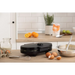 Гофретник GORENJE WM1200B черен 1200 W