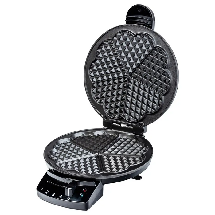 Гофретник Ravanson GR-7010 5 вафли 1200 W черен