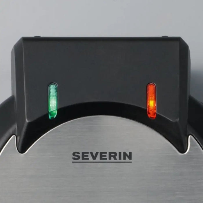 Гофретник Severin WA 2103 4 вафли 1200 W Черен Сребрист