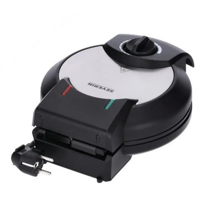 Гофретник Severin WA 2103 4 вафли 1200 W Черен Сребрист