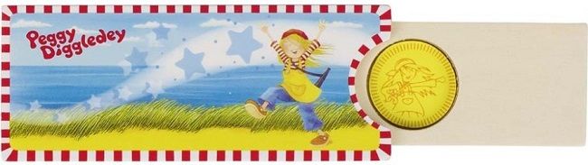 Детска играчка Goki - Peggy Diggledey, магическа кутийка за пари