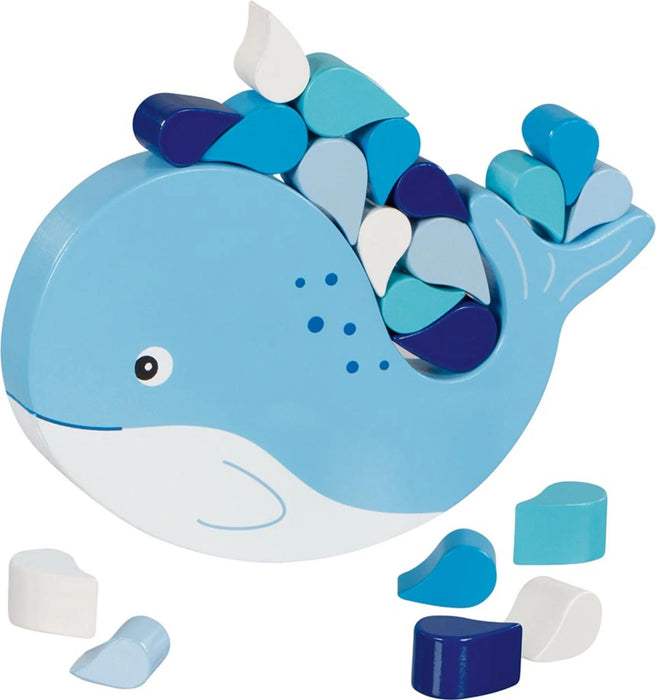 Дървена игра за баланс Goki - Кит