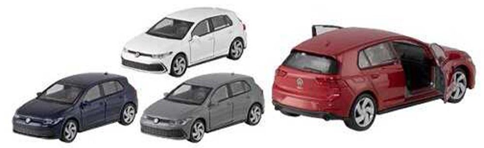 Детска играчка Goki - Golf 8 GTI die-cast, 1:34-39, асортимент