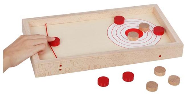 Детска игра 2 в 1 Goki - Super Puck