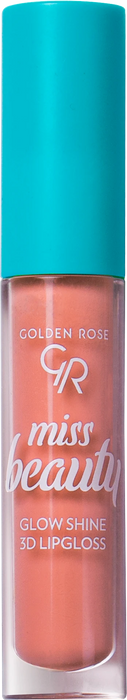 Гланц за устни miss beauty - Nr. 03 Soft Peach, 4,5 ml