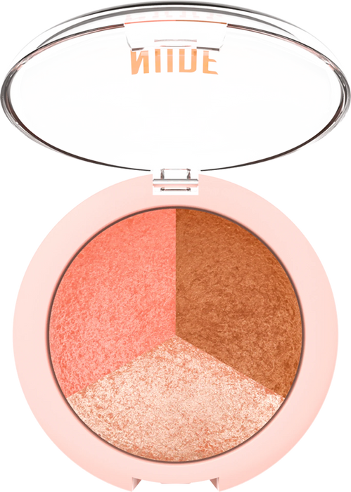 Печена пудра за лице 3в1 Nude Look, 9,5 g