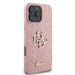 Голям 4G калъф Guess Fixed Glitter за iPhone 16 Pro Max