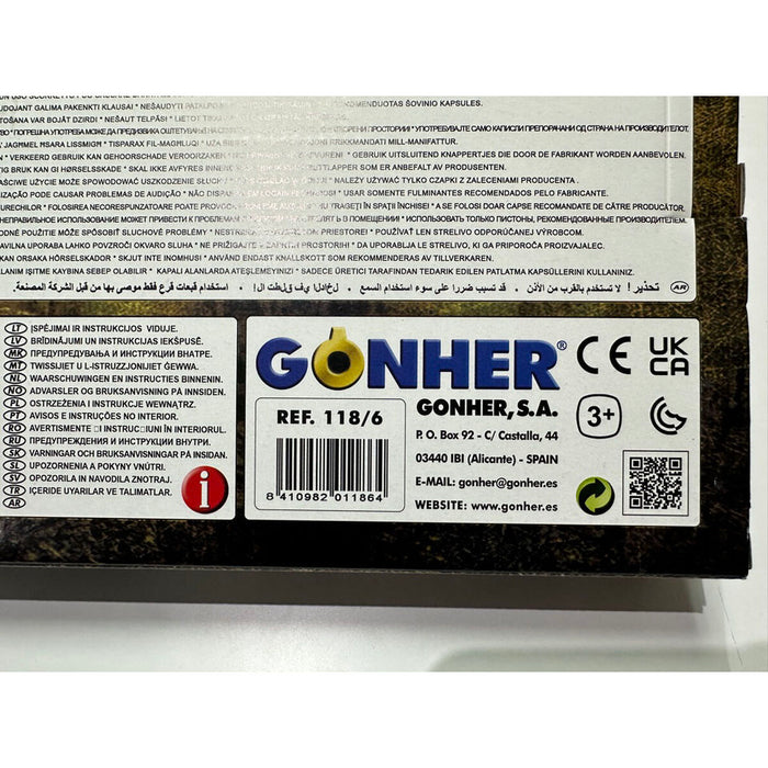 Пушка Assault Command Gonher 118/6 72 x 24 x 5 cm