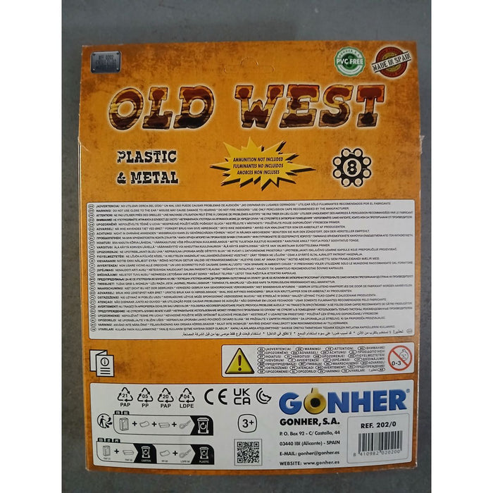 Комплект Каубойски Пистолети Gonher (3 pcs)