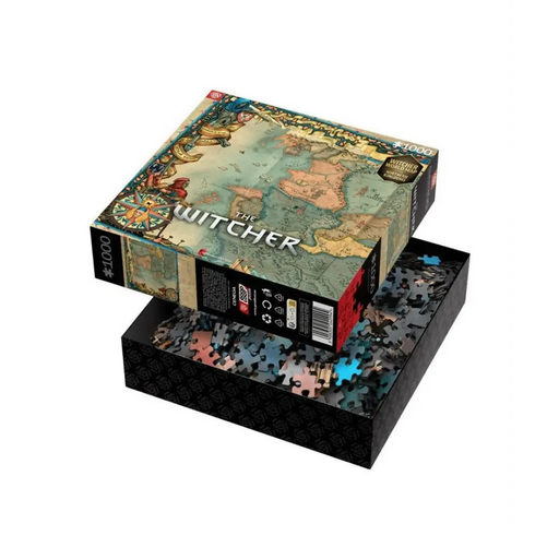 Good Loot The Witcher: Northern Kingdom Map Jigsaw пъзел