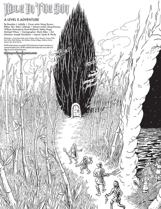 Допълнение за ролева игра Dungeon Crawl Classics RPG #86: Hole in the Sky