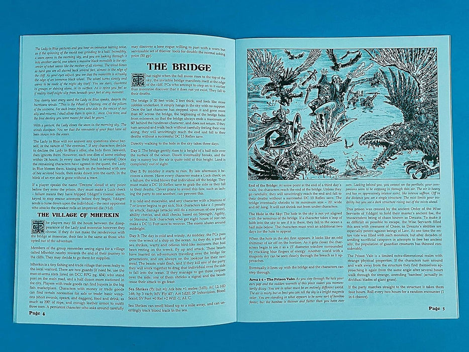 Допълнение за ролева игра Dungeon Crawl Classics RPG #86: Hole in the Sky