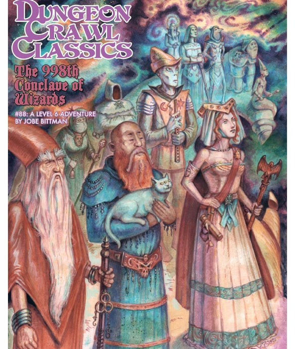 Допълнение за ролева игра Dungeon Crawl Classics RPG #88: The 998th Conclave of Wizards