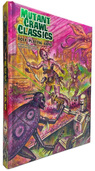 Ролева игра Mutant Crawl Classics RPG: Core Rulebook (Hardcover)