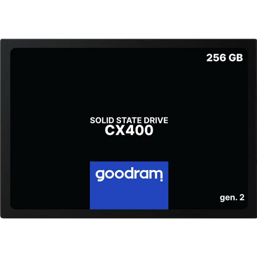 Goodram CX400 gen.2 2.5’’ 256 GB Serial ATA III 3D TLC NAND