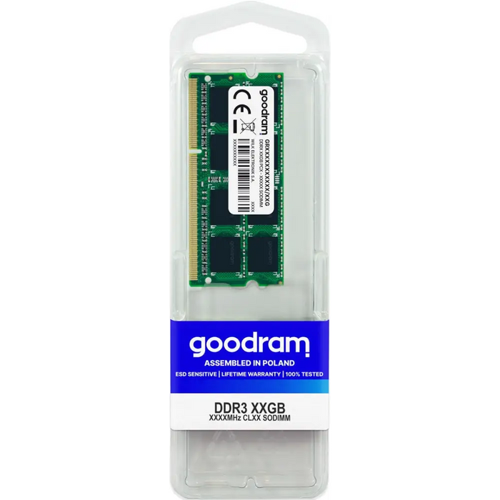 Goodram GR1600S364L11/8G модул памет 8 GB 1 x 8 GB DDR3