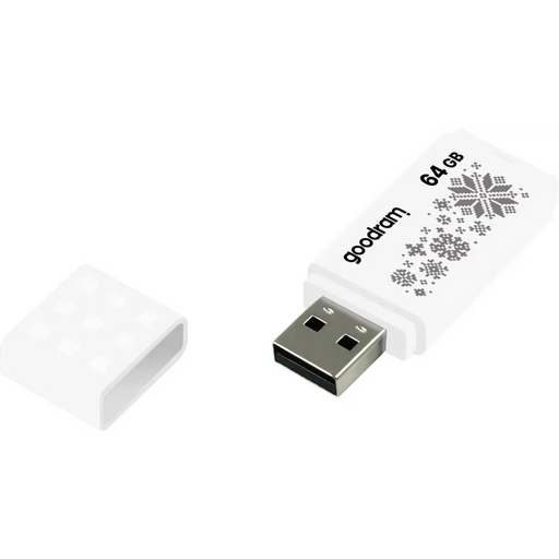Goodram UME2 Winter USB 64GB Pendrive - бял