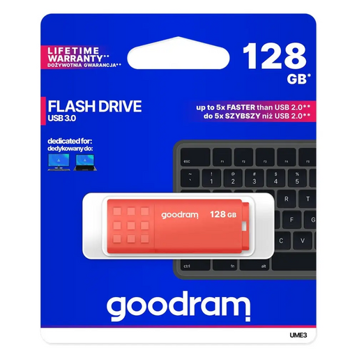 Goodram UME3-1280O0R11 USB флаш устройство 128 GB USB