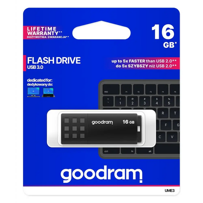 Goodram UME3 USB флаш устройство 16 GB USB Type-A 3.0 (3.1