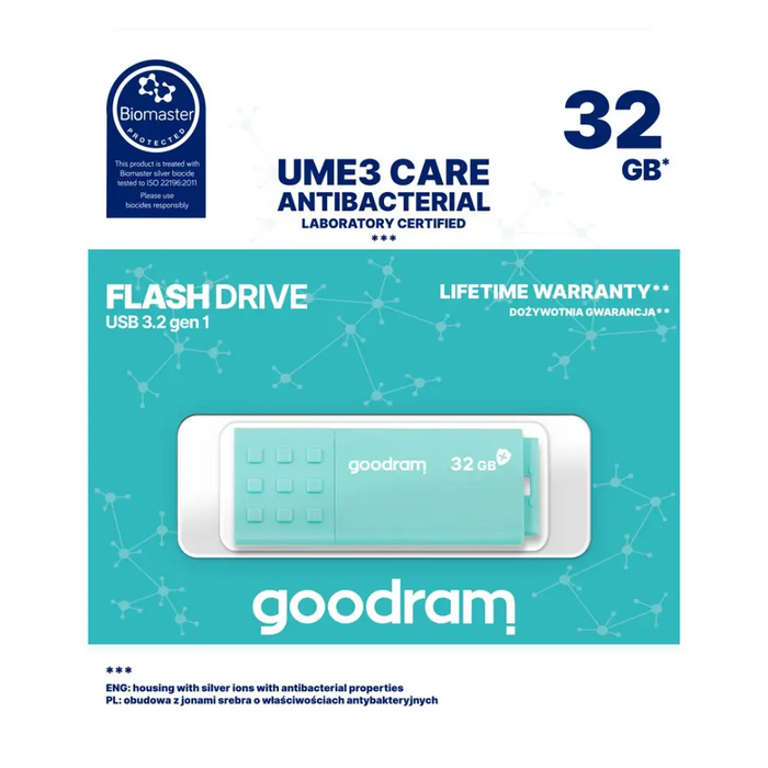 Goodram UME3 USB флаш устройство 32 GB USB Type-A 3.2 Gen 1
