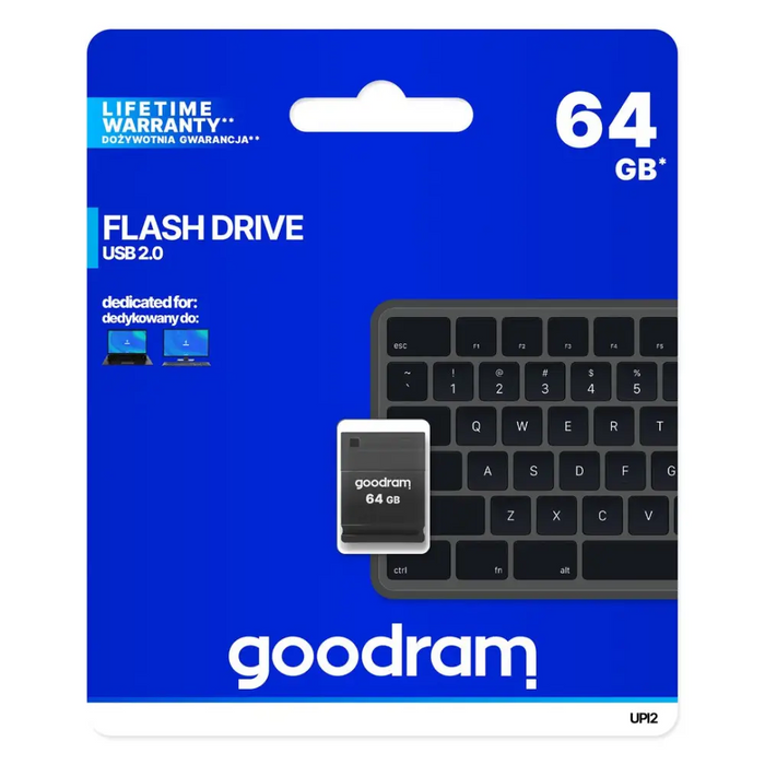 Goodram UPI2 USB флашка 64 GB USB Type-A 2.0 Черна