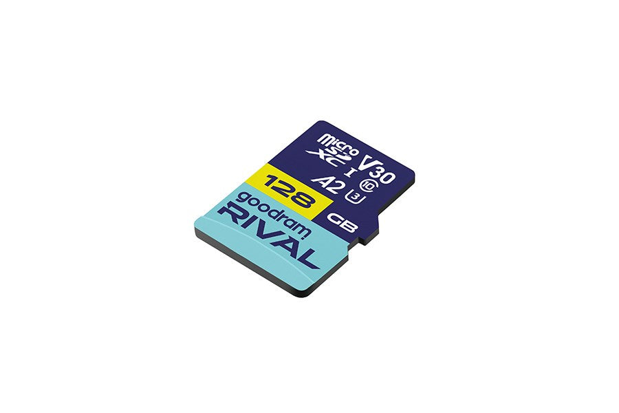 GOODRAM RIVAL M2AA 128 GB MicroSDXC V30 A2 UHS-I U3 + адаптер (GGSM2AA-1280R12)