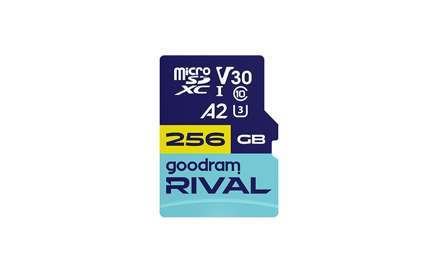 GOODRAM RIVAL M2AA 256 GB MicroSDXC V30 A2 UHS-I U3 + адаптер (GGSM2AA-2560R12)