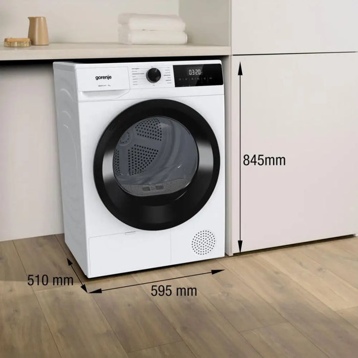 Gorenje G200 D2HNE7D/PL Сушилня с предно зареждане 7 кг бяла