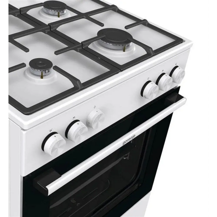 Gorenje GG6A10WFFM Свободностояща готварска печка Gas White