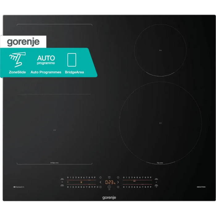 Gorenje GI6432BCWF Черен Вграден индукционен котлон 60 см