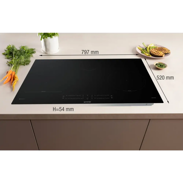 Gorenje GI8432BSCWF Черен Вграден индукционен котлон 60 см