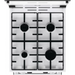 Gorenje GK5C42WH Свободностояща готварска печка Gas White