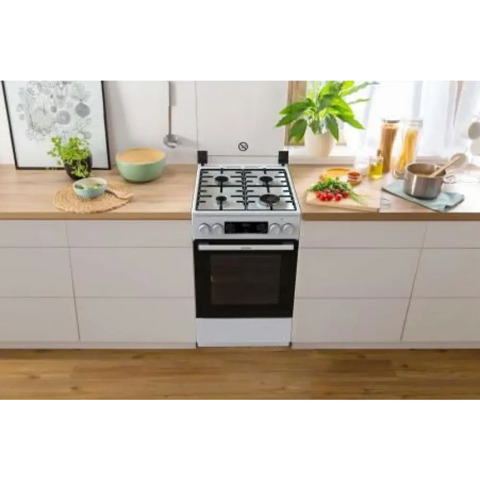 Gorenje GK5C42WH Свободностояща готварска печка Gas White