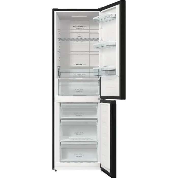 Gorenje NRK6192ABK4 хладилник с фризер Свободностоящ 302 LE
