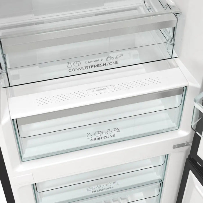 Gorenje NRK6192ABK4 хладилник с фризер Свободностоящ 302 LE