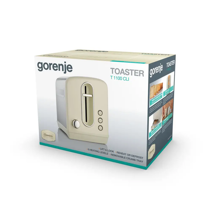 Gorenje T1100CLI 6 2 парчета 1100 W Шампанско