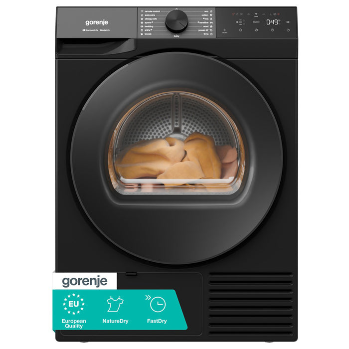 Сушилня GORENJE DG48DB, 8 кг, Термопомпа, Wi-Fi