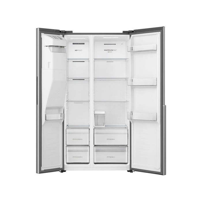 Хладилник с фризер GORENJE Side by Side NRS917E61BX, 528 л, NoFrost Plus, 178.6 см