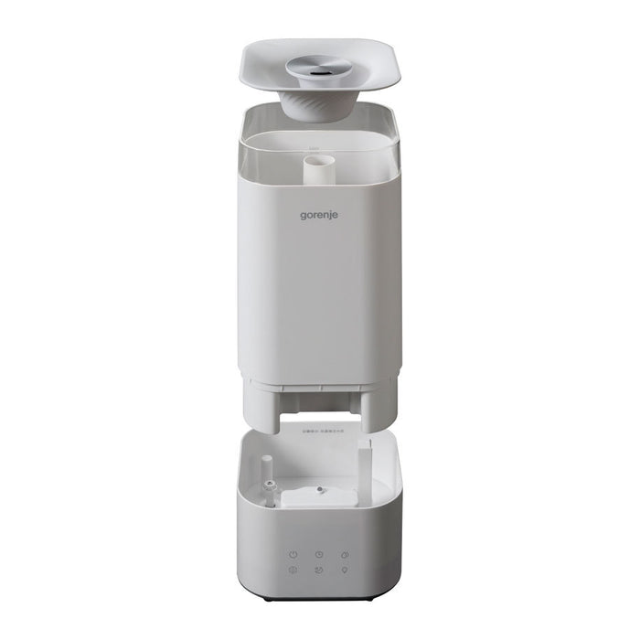 ОВЛАЖНИТЕЛ GORENJE H50W 5000.00 L, РЕЖИМ СЪН, 38.00 dB(A), АРОМА ФУНКЦИЯ