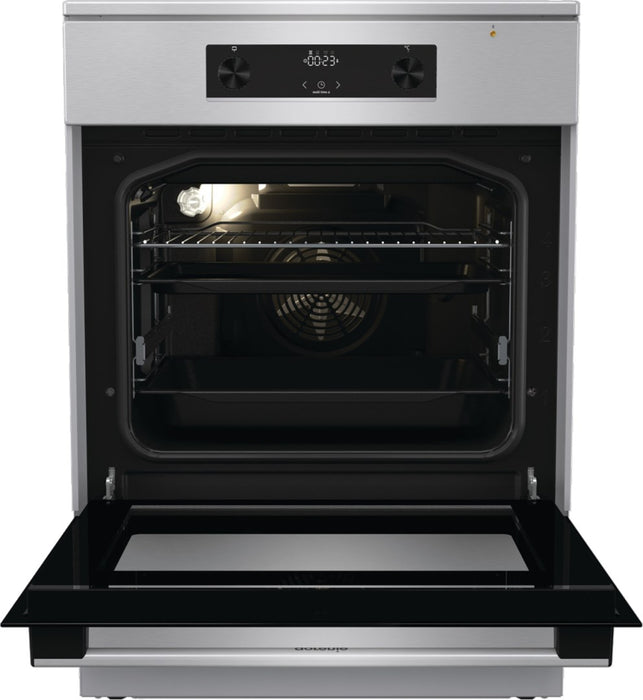 Готварска печка Gorenje GEIT6C60XPG, свободностояща, индукционна котлона с зона A