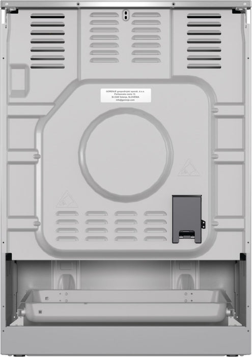 Готварска печка Gorenje GEIT6C60XPG, свободностояща, индукционна котлона с зона A
