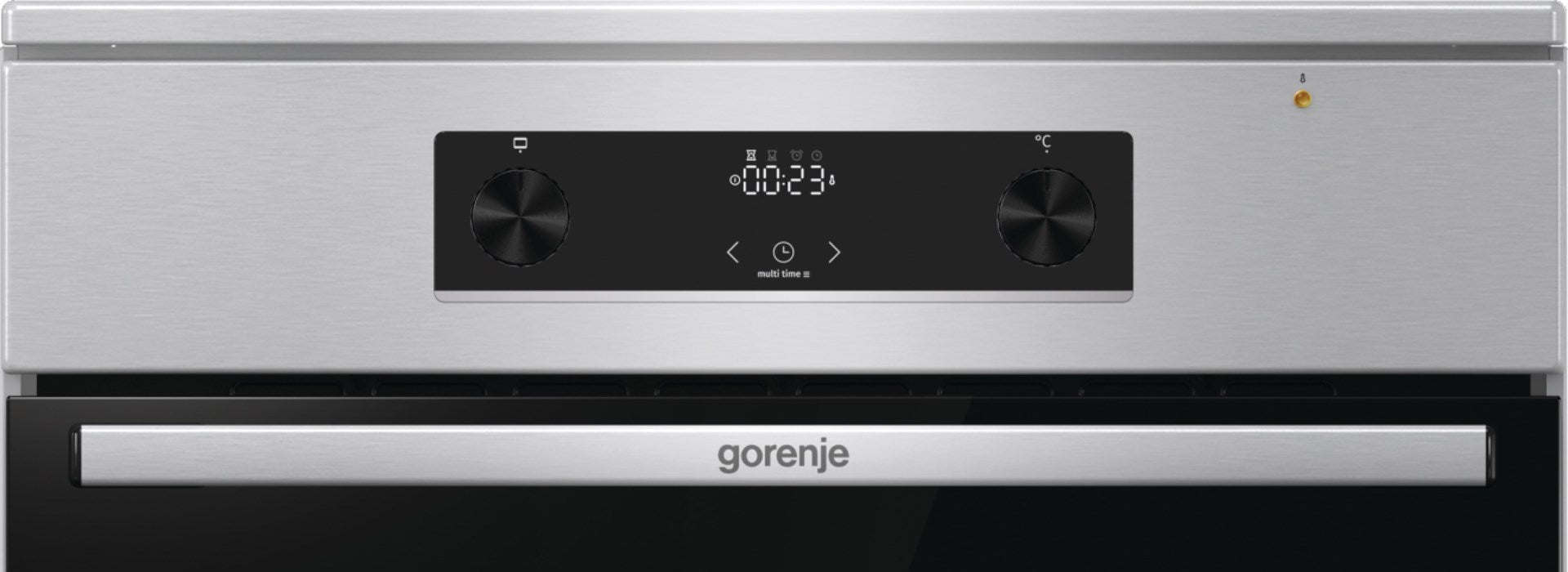 Готварска печка Gorenje GEIT6C60XPG, свободностояща, индукционна котлона с зона A
