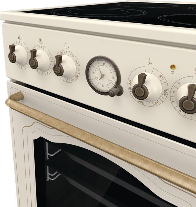 Gorenje GECS5B70CLI Самостоятелна готварска печка Електрическа Керамичен котлон Слонова кост
